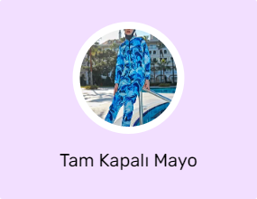 Tam Kapalı Mayo