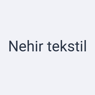 Nehir tekstil logo