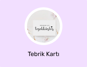 Tebrik Kartı