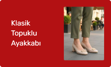 Klasik Topuklu Ayakkabı