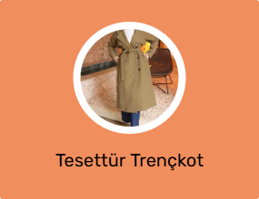 Tesettür Trençkot