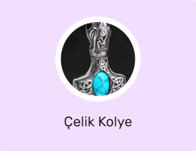 Çelik Kolye