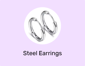 Steel Earrings
