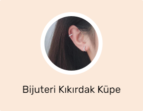 Bijuteri Kıkırdak Küpe