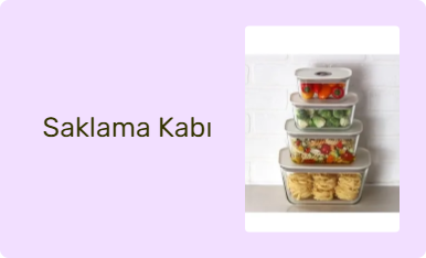 Saklama Kabı