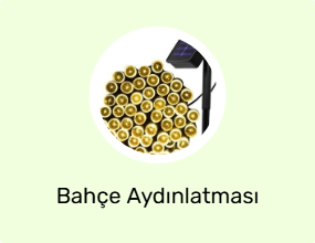 Bahçe Aydınlatması