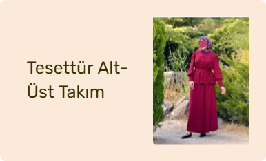 Tesettür Alt-Üst Takım