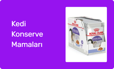 Kedi Konserve Mamaları