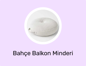 Bahçe Balkon Minderi