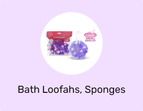Bath Loofahs, Sponges & Poufs