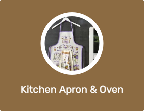 Kitchen Apron & Oven Mitts
