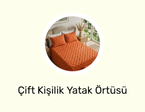 Çift Kişilik Yatak Örtüsü