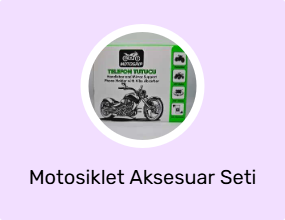 Motosiklet Aksesuar Seti
