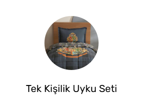 Tek Kişilik Uyku Seti
