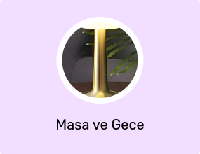 Masa ve Gece Lambası