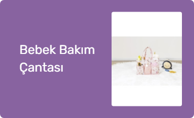 Bebek Bakım Çantası