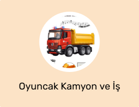 Oyuncak Kamyon ve İş Makinesi