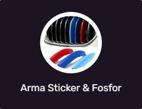 Arma Sticker & Fosfor Şerit