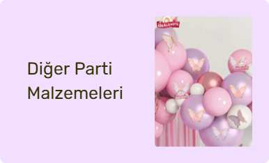 Diğer Parti Malzemeleri