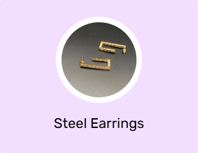 Steel Earrings