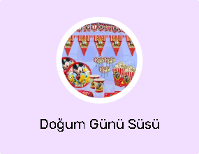 Doğum Günü Süsü