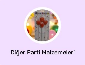 Diğer Parti Malzemeleri