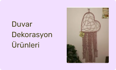 Duvar Dekorasyon Ürünleri