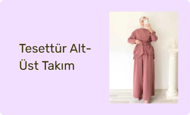 Tesettür Alt-Üst Takım