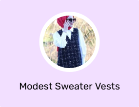 Modest Sweater Vests
