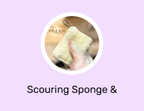 Scouring Sponge & Brush