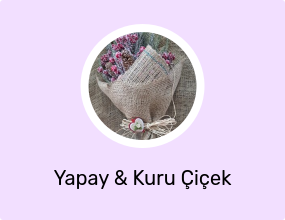 Yapay & Kuru Çiçek