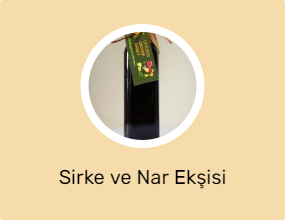 Sirke ve Nar Ekşisi