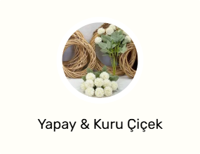 Yapay & Kuru Çiçek