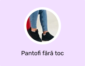 Pantofi fără toc