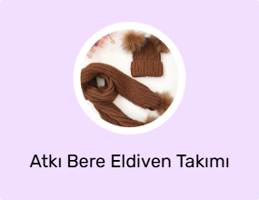 Atkı Bere Eldiven Takımı