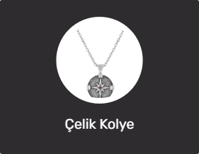 Çelik Kolye