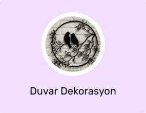 Duvar Dekorasyon Ürünü