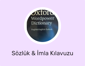 Sözlük & İmla Kılavuzu