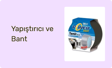 Yapıştırıcı ve Bant