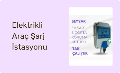 Elektrikli Araç Şarj İstasyonu