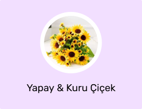 Yapay & Kuru Çiçek
