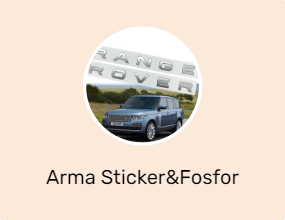 Arma Sticker&Fosfor Şeritler