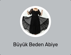 Büyük Beden Abiye Elbise