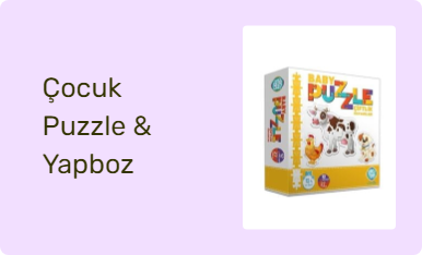 Çocuk Puzzle & Yapboz