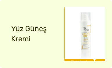 Yüz Güneş Kremi