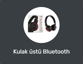 Kulak üstü Bluetooth Kulaklık