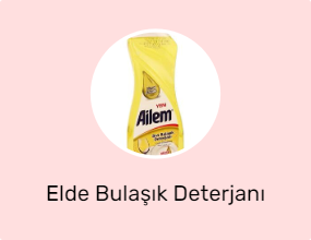 Elde Bulaşık Deterjanı