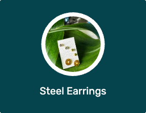 Steel Earrings