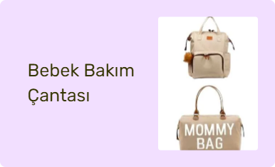 Bebek Bakım Çantası