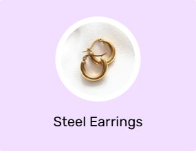 Steel Earrings
